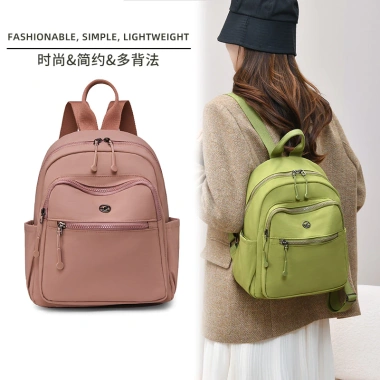 Ba Lô Du Lịch Ngoài Trời Nylon Chống Thấm Nước, Nhẹ, Dung Tích Lớn, Thiết Kế Thời Trang - Giá 150.060 VND
