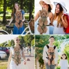 Ba lô đựng chó mèo phía trước thoáng khí, chân chống nước điều chỉnh - FOOKDUODU 321k 6