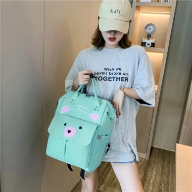 Ba lô đựng tã em bé, sức chứa lớn, thời trang cho mẹ bỉm sữa - 174.135 VND