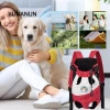 Ba lô đựng thú cưng YUNAUN - Vải thoáng khí, khóa an toàn, ngực chó mèo, 100.870₫