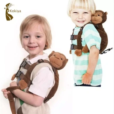 Ba lô gấu trẻ em đi bộ an toàn – Dây xích chống thất lạc, giảm giá 322.300đ