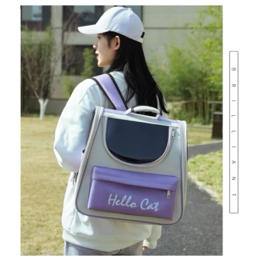 Ba lô Hello Cat to cho chó mèo - Nhẹ, thoải mái, an toàn, giảm 20% còn 200.000₫