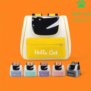 Ba lô Hello Cat to cho chó mèo - Nhẹ, thoải mái, an toàn, giảm 20% còn 200.000₫