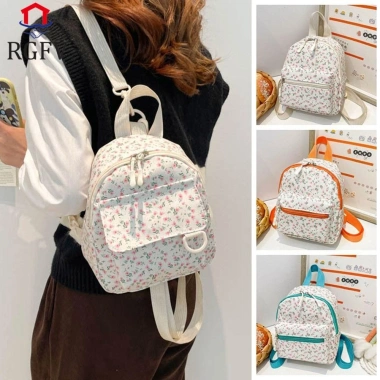 Ba lô hoa RGFV Mini du lịch học sinh nữ - Canvas Hàn Quốc, giá giảm 82.836 VND