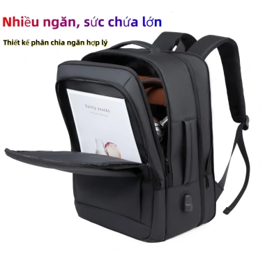 Ba Lô Laptop Đa Năng Dung Lượng Lớn Unisex Cho Học Sinh, Đi Làm, Du Lịch & Thể Thao - Giá 484.220₫ 3