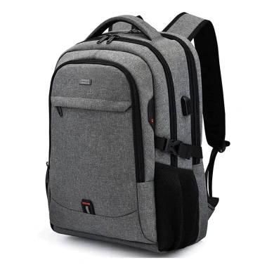 Ba lô laptop nam 17.3 inch dung lớn, cổng USB, chống thấm nước, chống mài mòn - Kinh doanh 9 Ba lô laptop nam 17.3 inch dung lớn, cổng USB, chống thấm nước, chống mài mòn - Kinh doanh 9