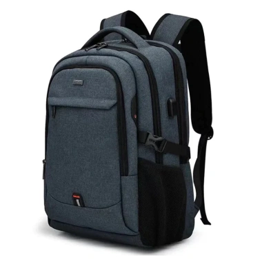 Ba lô laptop nam 17.3 inch dung lớn, cổng USB, chống thấm nước, chống mài mòn - Kinh doanh