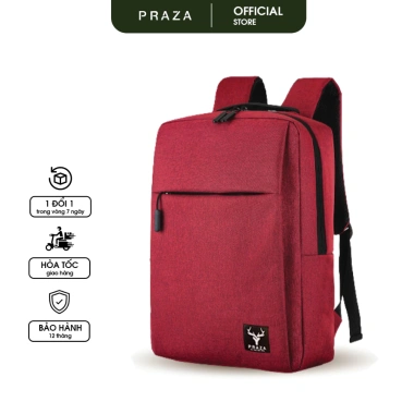Ba Lô Laptop USB Cao Cấp PRAZA BL174 - Siêu Nhẹ, Bảo Vệ 15.6 inch, Giá 179.000