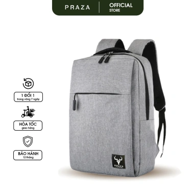 Ba Lô Laptop USB Cao Cấp PRAZA BL174 - Siêu Nhẹ, Bảo Vệ 15.6 inch, Giá 179.000