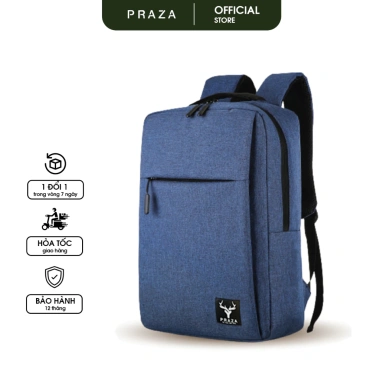 Ba Lô Laptop USB Cao Cấp PRAZA BL174 - Siêu Nhẹ, Bảo Vệ 15.6 inch, Giá 179.000