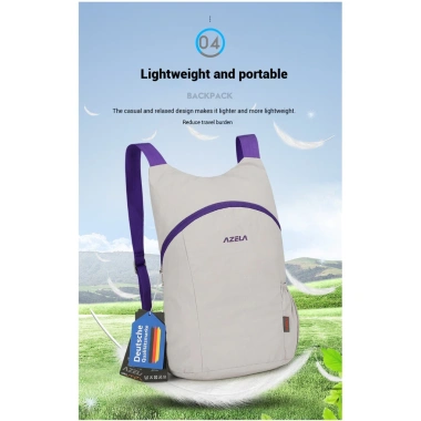 Ba lô leo núi 20L gập lại, chống nước, siêu nhẹ - Giá ưu đãi 200.854 VND 6 Ba lô leo núi 20L gập lại, chống nước, siêu nhẹ - Giá ưu đãi 200.854 VND 6