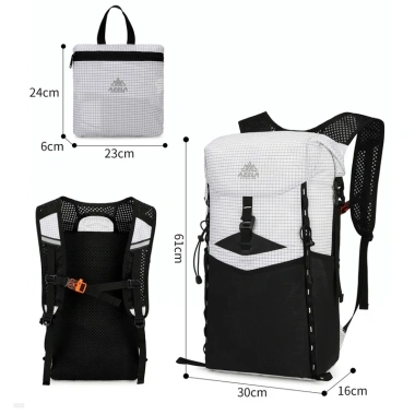 Ba lô leo núi nhẹ gấp gọn, tiện lợi cho đi bộ đường dài và thể thao ngoài trời 378.000đ