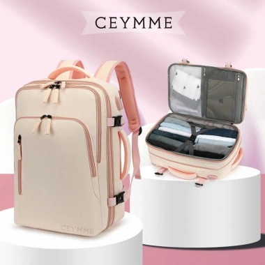 Ba lô máy tính CEYMME 15,6 inch Nylon đa năng, thời trang, chống trộm, chống nước - 571.320₫