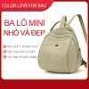 Ba lô Mini chống nước Tuslon – Đa năng 6 màu, nhiều túi, thiết kế Hàn Quốc dễ thương cho người đi làm 2