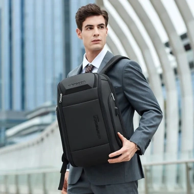 Ba lô nam 35L chống nước, chống trộm mật khẩu, laptop, sức chứa lớn - 777.600₫