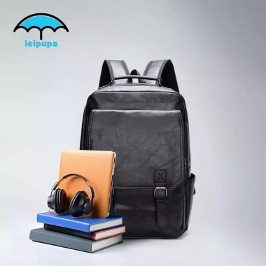 Ba lô nam Da PU Daypack di động, dây đeo vai điều chỉnh, giá ưu đãi 374.760 đồng 2