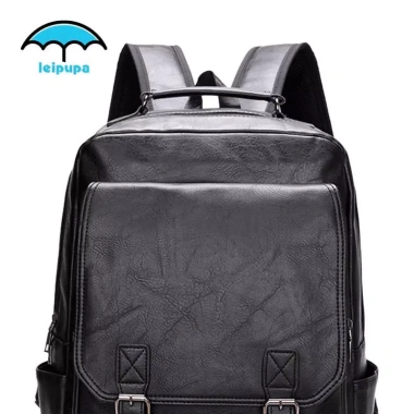 Ba lô nam Da PU Daypack di động, dây đeo vai điều chỉnh, giá ưu đãi 374.760 đồng 4