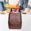 Ba lô nam Da PU Daypack di động, dây đeo vai điều chỉnh, giá ưu đãi 374.760 đồng 6