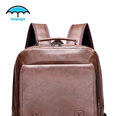 Ba lô nam Da PU Daypack di động, dây đeo vai điều chỉnh, giá ưu đãi 374.760 đồng 9
