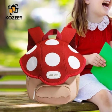 Ba lô nấm Mini - Túi du lịch hoạt hình, dung lượng lớn, ngoài trời, chỉ 227.340₫