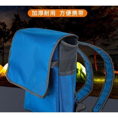 Ba lô ngoài trời 12V biến tần, lưu trữ pin Lithium, Nylon dày chống thấm