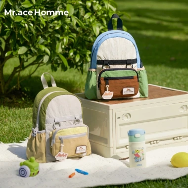 Ba lô ngoài trời Mr.ace Homme 3.294 cho cha mẹ và bé - Bộ ba lô bảo vệ tách, du lịch, giảm còn 745.200 VND