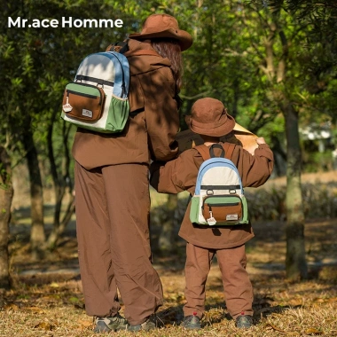 Ba lô ngoài trời Mr.ace Homme 3.294 cho cha mẹ và bé - Bộ ba lô bảo vệ tách, du lịch, giảm còn 745.200 VND