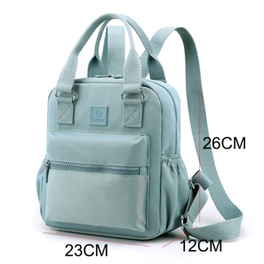 Ba Lô Nữ Chống Nước Vải Cao Cấp - Balo Nhỏ Cổ Điển Giản Dị Giá 175k