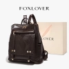 Ba lô nữ FOXER thời trang retro chống nước, dung lượng lớn - Giá ưu đãi 556,200₫