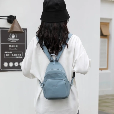 Ba lô nylon nữ chống thấm nước - Túi đeo chéo đa ngăn, thời trang, chỉ 284k 3 Ba lô nylon nữ chống thấm nước - Túi đeo chéo đa ngăn, thời trang, chỉ 284k 3