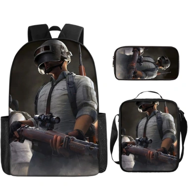 Ba lô PUBG 16 Inch 20L giảm gánh nặng, dung tích lớn cho học sinh tiểu trung học 10 Ba lô PUBG 16 Inch 20L giảm gánh nặng, dung tích lớn cho học sinh tiểu trung học 10