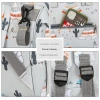 Ba lô RANERVZ Mommy chống nước thời trang bà bầu, túi đựng tã cho bé, chỉ 250.236 VND 6