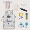 Ba lô RANERVZ Mommy chống nước thời trang bà bầu, túi đựng tã cho bé, chỉ 250.236 VND 9