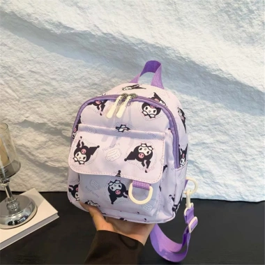 Ba lô Sanrio Cinnamoroll mini dây kéo - Thời trang trường, du lịch cho bé trai, bé gái - Giá ưu đãi
