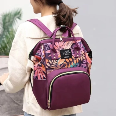 Ba lô tã BANGSHE đa chức năng Nylon, cách nhiệt cầm tay - Túi du lịch bà bầu dung lượng lớn 6