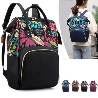 Ba lô tã BANGSHE đa chức năng Nylon, cách nhiệt cầm tay - Túi du lịch bà bầu dung lượng lớn 8
