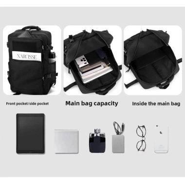 Ba lô Tactical 40L Chống Nước Đa Năng Sơ Cứu, Đi Bộ Đường Dài, Cắm Trại, Săn Bắn, Câu Cá 4
