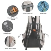 Ba Lô Tennis WANCGAI Dung Lượng Siêu Lớn, Chống Thấm, Túi Giày & Vợt Điều Chỉnh, Màu Trơn - 421.524 VND 5