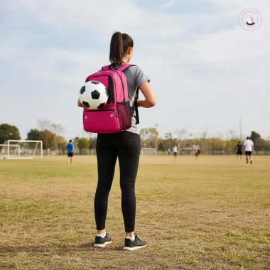 Ba lô thể thao bóng đá chống nước, túi duffle công suất lớn, phù hợp cho mọi hoạt động ngoài trời - Giá chỉ 306.180₫