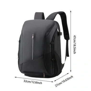 Ba lô thể thao SHENJIN chống nước, ngăn giày riêng, phù hợp bóng rổ và cầu lông 2