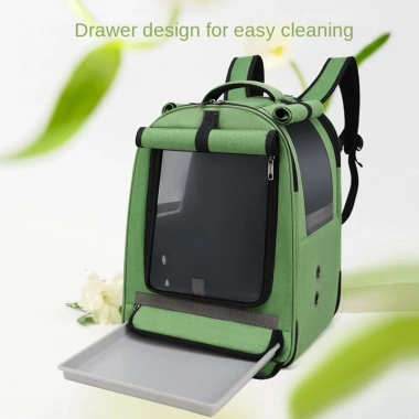 Ba Lô Thoáng Khí Đựng Thú Cưng Chim Hổ Hoa Mẫu Đơn - Di Động Tiện Lợi, Giá 647.900₫ 3