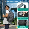 Ba lô TÚISMART chống thấm 14.3 inch laptop nhẹ nhân quả - Daypack du lịch, thể thao, công việc, giá ưu đãi 859k 7