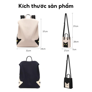 Ba lô và Túi đi học Nữ FULL DESIGN Cathy: Thời trang Đơn giản, Giá ưu đãi 777.599₫