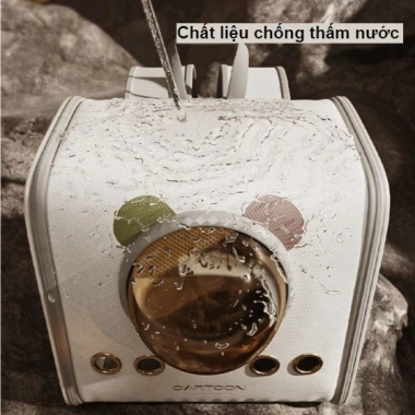 Ba Lô Vận Chuyển Thú Cưng 8kg Thoáng Khí Chống Thấm Nước Du Lịch Chó Mèo 200k