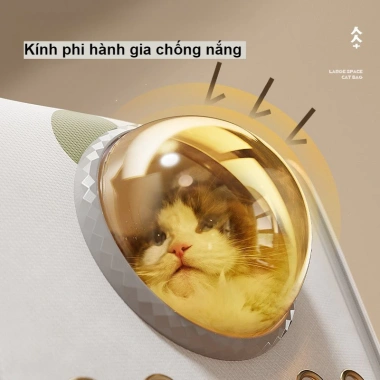 Ba Lô Vận Chuyển Thú Cưng 8kg Thoáng Khí Chống Thấm Nước Du Lịch Chó Mèo 200k