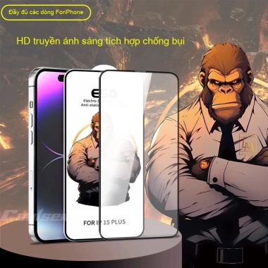 Ba Tinh Kính Cường Lực Chống Nhìn Trộm cho iPhone 17 16 15 14 13 12 11 Bám Vân Tay Giá 58.800₫