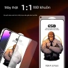 Ba Tinh Kính Cường Lực Chống Nhìn Trộm cho iPhone 17 16 15 14 13 12 11 Bám Vân Tay Giá 58.800₫ 4