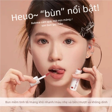 Babrea Lip Mud Velvet Matte 2 trong 1 Son môi và Cheek Giá ưu đãi 153,998₫