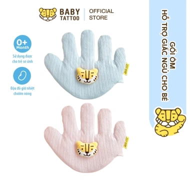 BABY TATTOO Gối Ôm Thoải Mái Chườm Nóng Bàn Tay Hỗ Trợ Giấc Ngủ Bé Giá 650.000đ