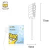 BABY TATTOO Que Rơ Làm Sạch Lưỡi 3D Lượn Sóng Cho Bé - Hộp 15 Que Giá 86.000₫ 8